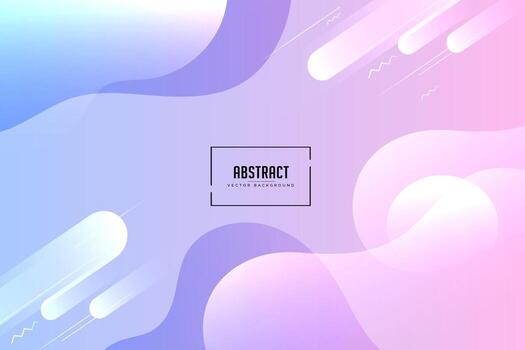 abstract purple geometric background with fluid shapes banner design. geometric abstract gradient Colorful background with different wavy shapes. vector