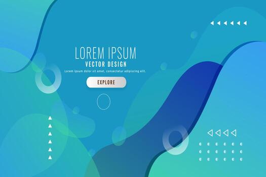 abstract purple geometric background with fluid shapes banner design. geometric abstract gradient Colorful background with different wavy shapes. vector