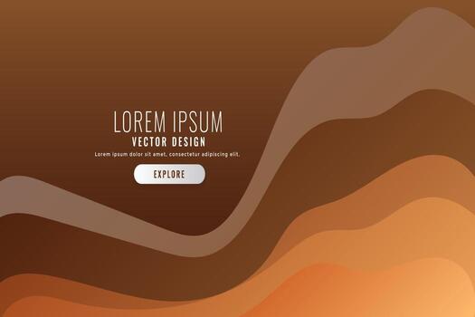 resumen púrpura geométrico antecedentes con fluido formas bandera diseño. geométrico resumen degradado vistoso antecedentes con diferente ondulado formas vector