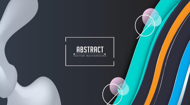 geometric abstract gradient Colorful background with different wavy shapes. abstract purple geometric background with fluid shapes banner design. vector