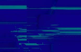 Minimalistic Abstractions Dark Blue and Sky Blue Color Scheme with Abstract Glitch Effects for Modern Digital and Print Design photo