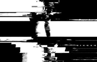 negro y blanco caos monocromo falla diseño con distorsionado texturas y un grunge estético para único digital y impresión proyectos foto