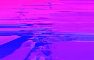 Retro Futuristic Neon Light Pink and Dark Blue Color Glitch Abstract Vintage Style with Vibrant Colors and Distorted Digital Effects, photo