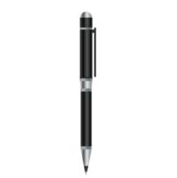 silver ballpoint pen illustration png