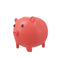 piggy bank.Pink piggy bank.Symbol of goals in savings.investing and business,money png