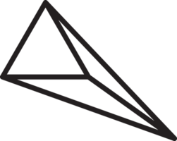 trogen diamant linjär linje geometrisk former bakgrund png