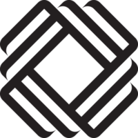 futuriste Icônes linéaire ligne géométrique Icônes logo png