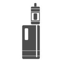 eléctrico cigarrillo logo icono diseño vector