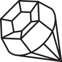 trogen diamant linjär linje geometrisk former bakgrund png