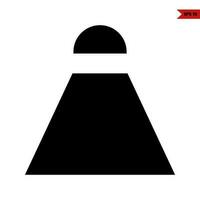 megaphone glyph icon vector