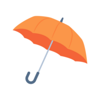 colorida guarda-chuva ícone para chuva proteção aberto Sol guarda-chuva simples estilo png