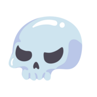 dead man skull cartoon halloween night horror png