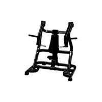 CHEST PRESS MACHINE Vector