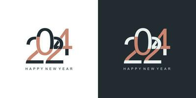 2024 logo vector design with modern style idea