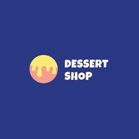 Ice Cream Shop logo template. A clean, modern, and high-quality design logo vector design. Editable and customize template logo