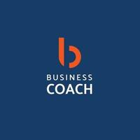 Business Coach logo template. A clean, modern, and high-quality design logo vector design. Editable and customize template logo