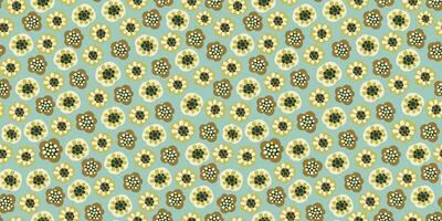 Folk floral seamless pattern. Modern abstract design for paper, cover, fabric, pacing and other users vector