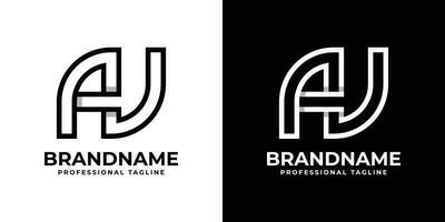 Letter AV Monogram Logo, suitable for any business with AV or VA initials. vector