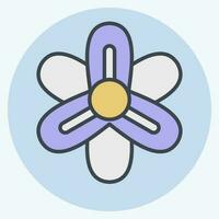 Icon Hyacinth. related to Flowers symbol. color mate style. simple design editable. simple illustration vector
