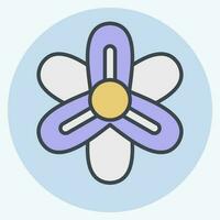 Icon Hyacinth. related to Flowers symbol. color mate style. simple design editable. simple illustration vector