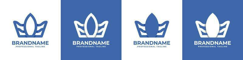 King Surfing Logo, suitable for any  business related to King and Surfing. vector