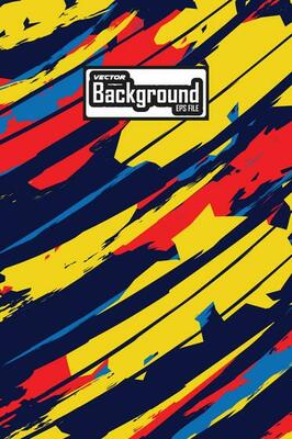 Abstract background for sports jersey design