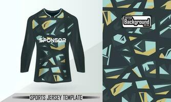 Creative Soccer Jersey Design Template vector