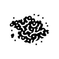cannabis bud hemp glyph icon vector illustration