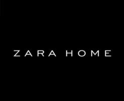 zara hogar marca símbolo blanco logo ropa diseño icono resumen vector ilustración con negro antecedentes