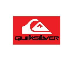 Quiksilver marca logo símbolo ropa diseño icono resumen vector ilustración