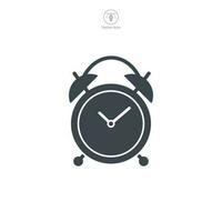 Clock icon symbol template for graphic and web design collection logo vector illustration