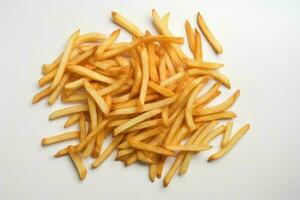 French fries. Generate Ai photo