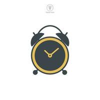 Clock icon symbol template for graphic and web design collection logo vector illustration