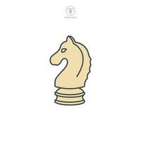 Chess Piece icon symbol template for graphic and web design collection logo vector illustration