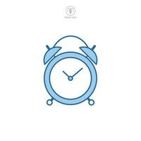 Clock icon symbol template for graphic and web design collection logo vector illustration