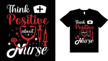 Nursing lettering quotes design, Nurses practitioner typographic saying design. vector