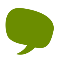 Soft Green Blank Speech Bubble Dialog Comic Style, Chat Dialog png