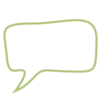 Blank Speech Bubble Dialog Outline Comic Style, Chat Dialog, Simple Dialog Shape, Comic Comment png