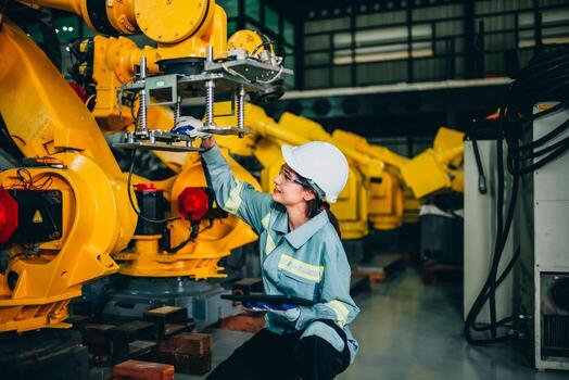 Robotic engineer conduct regular maintenance by inspecting, testing, and running software test to ensure robot stay in standard condition.Recording, reporting damaged, uncompleted items to supervisor photo