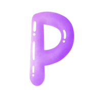 p alfabeto carta png
