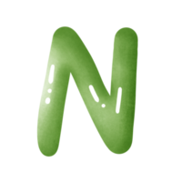 N alphabet letter png