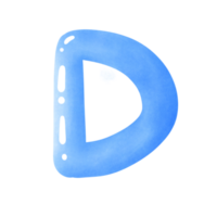 d alfabet brev png