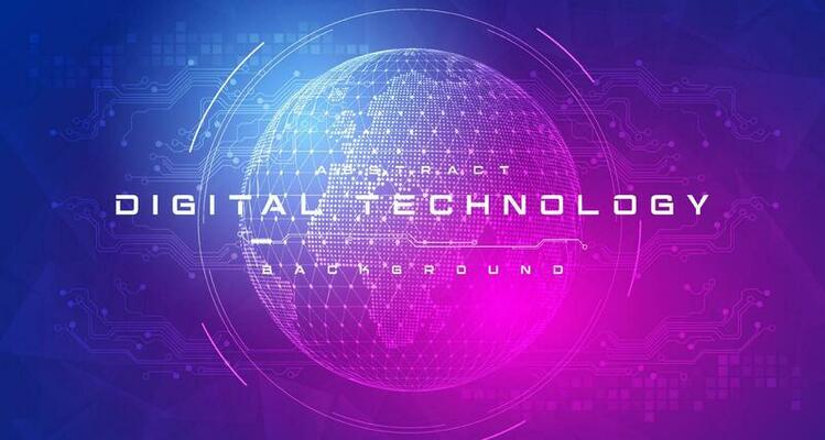 Abstract digital technology futuristic circuit blue pink background, Cyber science tech, Innovation communication future, Ai big data, internet network connection, Cloud hi-tech illustration vector