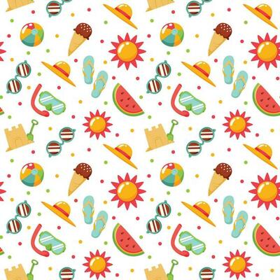 Summer Patterns Background