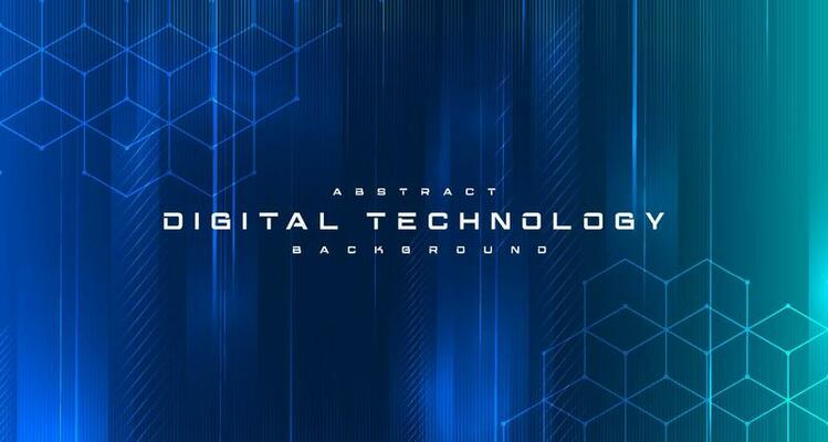 Digital technology banner green blue background concept with technology light effect, abstract tech, innovation future data, internet network, Ai big data, lines dots connection, illustration vector