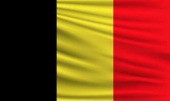 Vector flag of Belgium