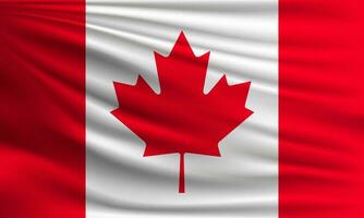 vector bandera de Canadá