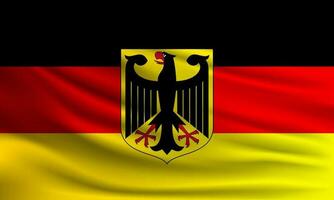 Vector flag of Germany