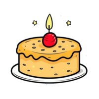 content anniversaire gâteau anniversaire décorer, anniversaire gâteau fête célébrer, cadeau pour célébrer png