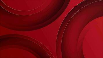 Animated Abstract red 3D  pattern designed background, texture or pattern concept video